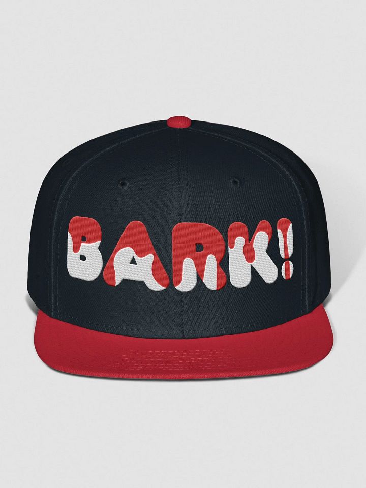 Speak Hat - BARK! - Red Drip product image (1)