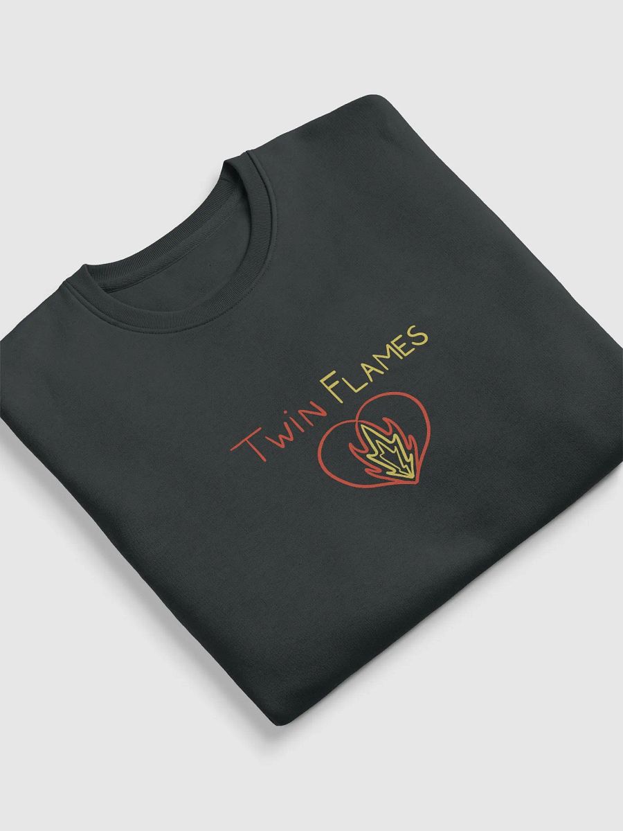 'Twin Flame Fire' Organic Cotton Eco Sweatshirt product image (5)