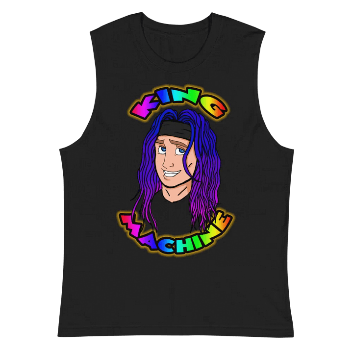 Rainbow King Muscle Tank product image (3)