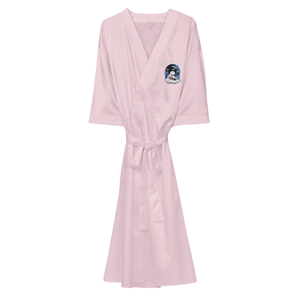 Cloudy Night BBBY Satin Robe Embroidered product image (11)