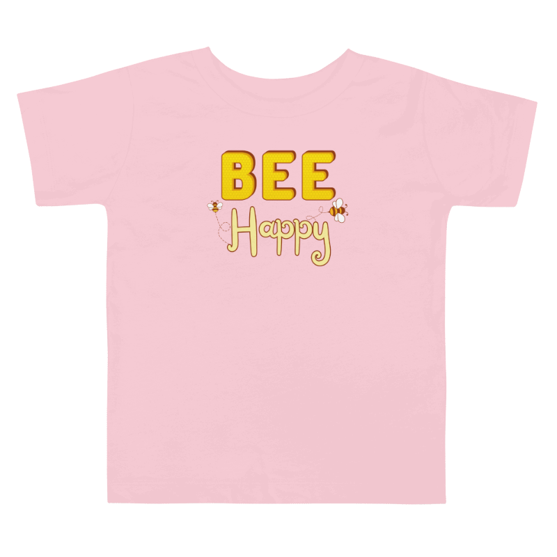 Bee Happy Toddler T-Shirt product image (11)