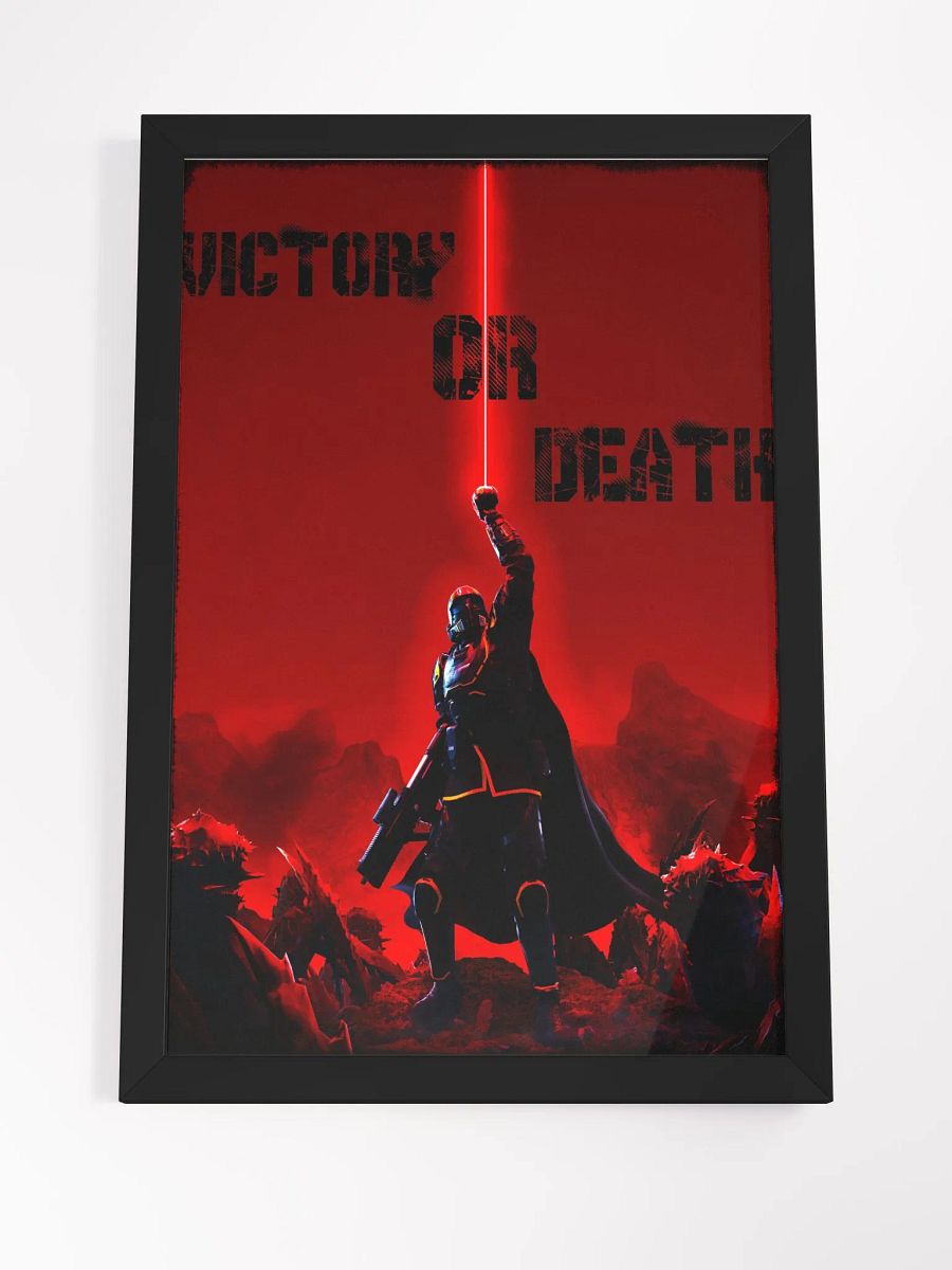 Victory or Death Framed Matte Poster product image (4)