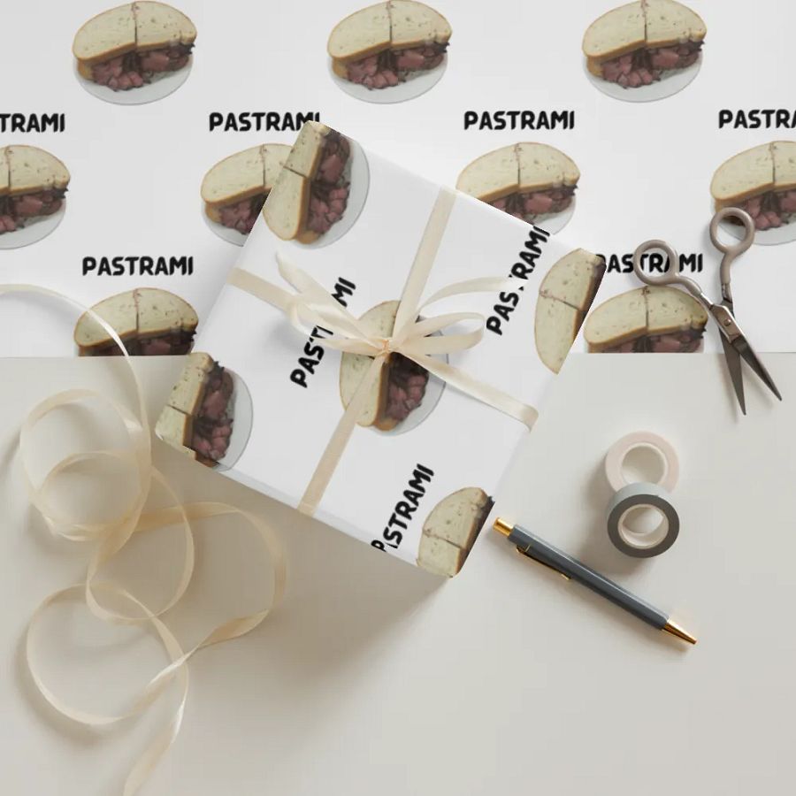 Jason's Favorite Foods Wrapping Paper product image (12)