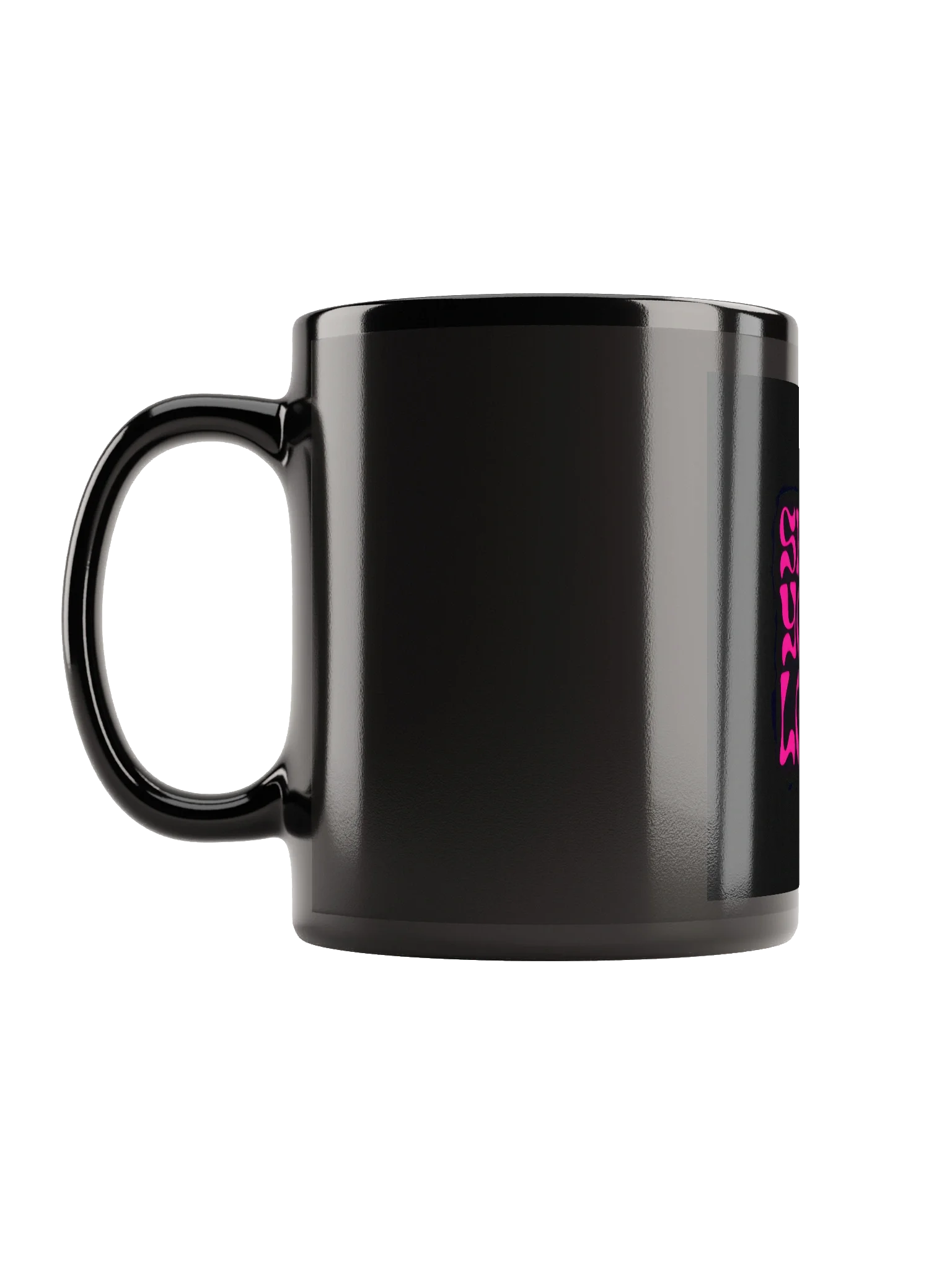 Retro Love Wave Black Mug product image (6)