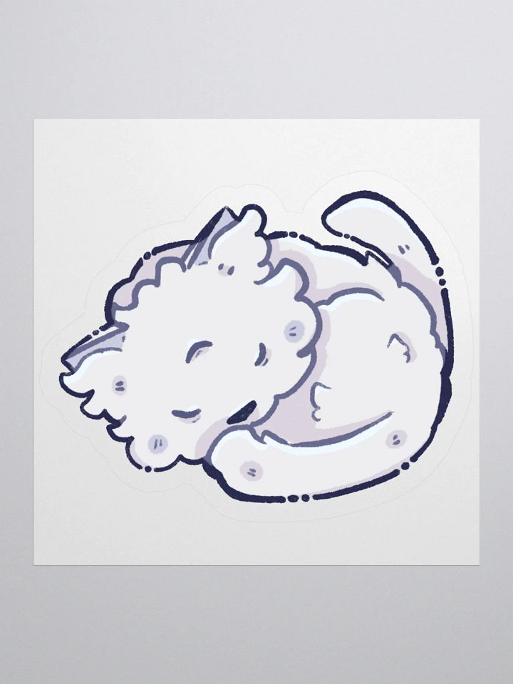 Sleeping Noodle Sticker product image (2)
