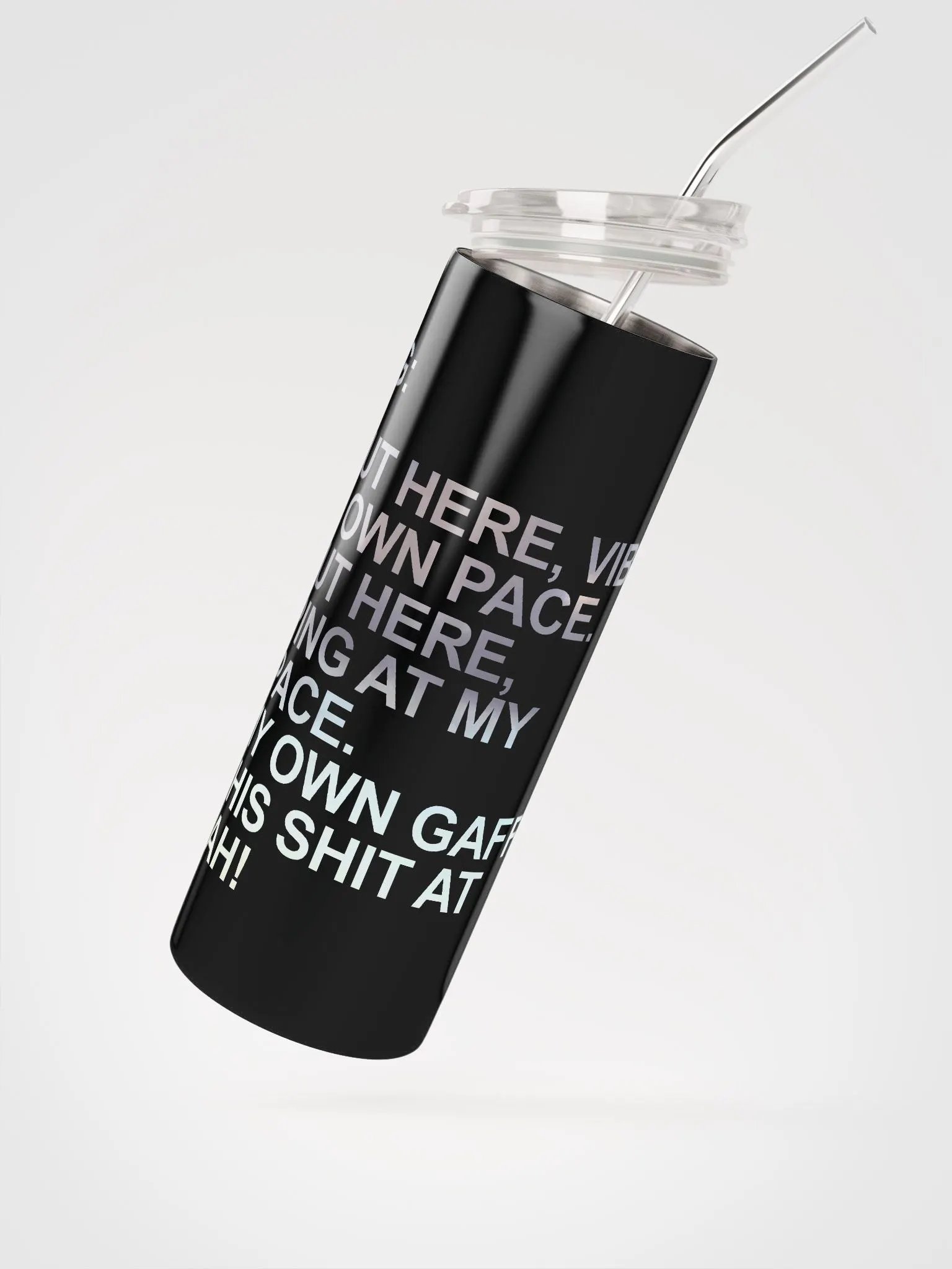 vibin' Stainless Steel Tumbler product image (2)