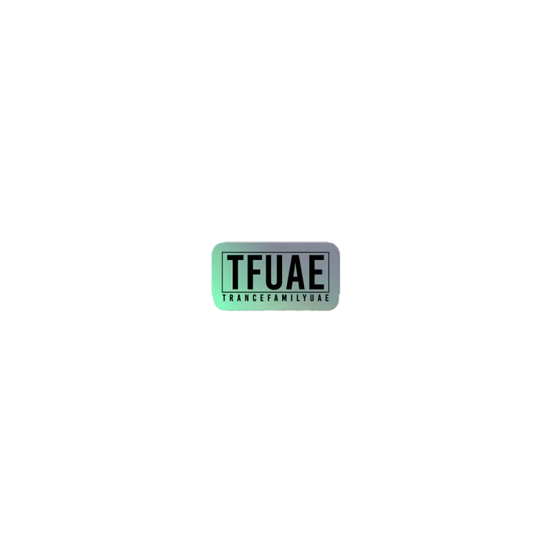 TFUAE Holographic Sticker Set