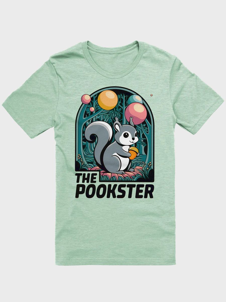 Supersoft and Flattering Lightweight Tee: Ethereal Pookster in the woods product image (1)