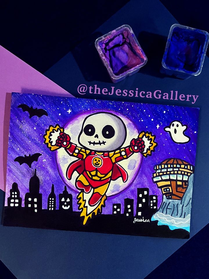 Steel Superhero Art Print product image (4)