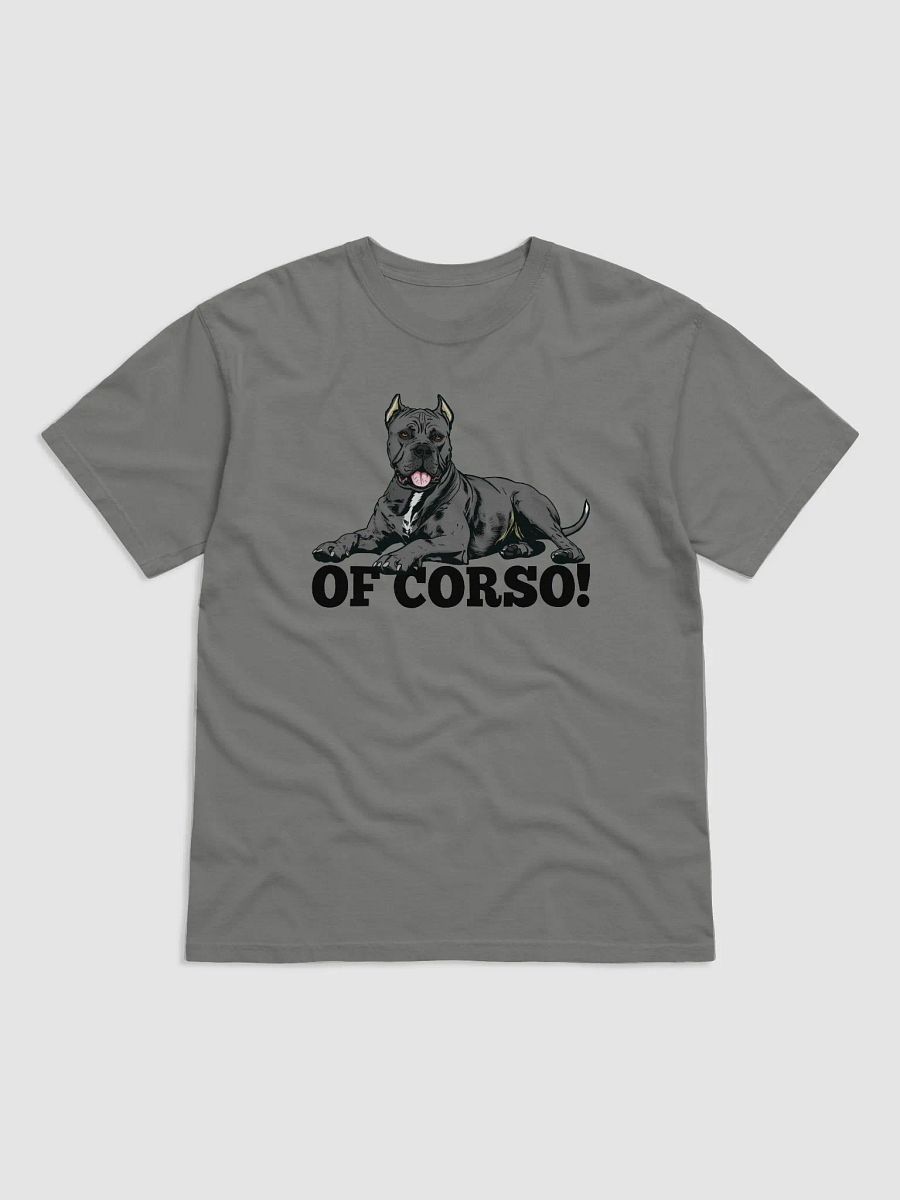 Of Corso! T-Shirt of a Cane Corso (Gray) | Funny T-Shirt for Cane Corso Paw-rents product image (14)