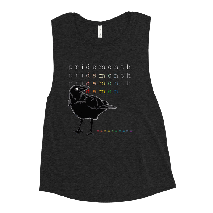priDEMONth tank (crow) product image (1)