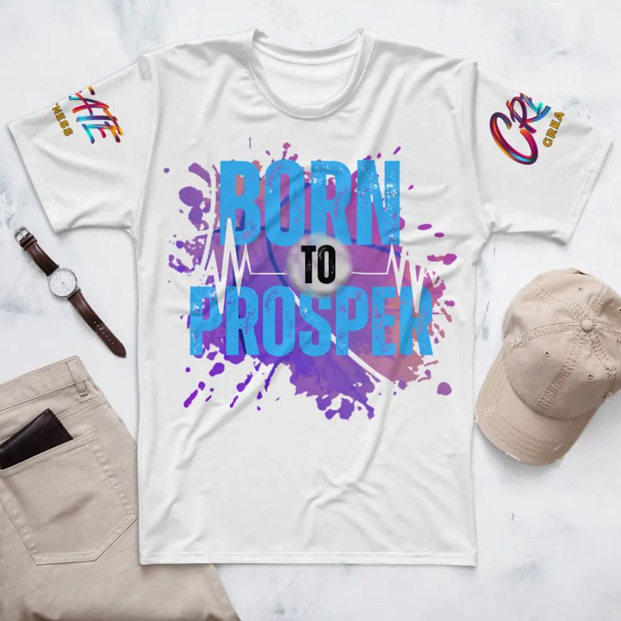 Born to Prosper Dynamic Huge Print T-Shirt product image (9)