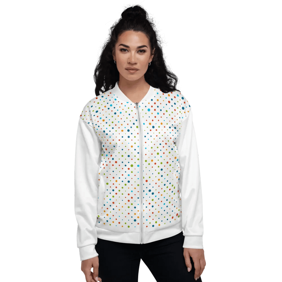 Vibrant Mosaic All-Over Bomber product image (4)