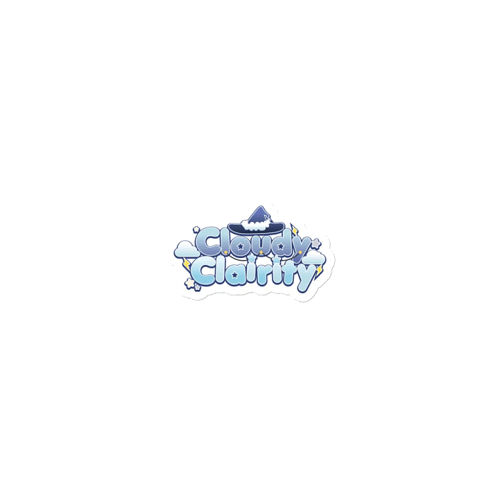 CloudyClairity Logo Magnet product image (1)