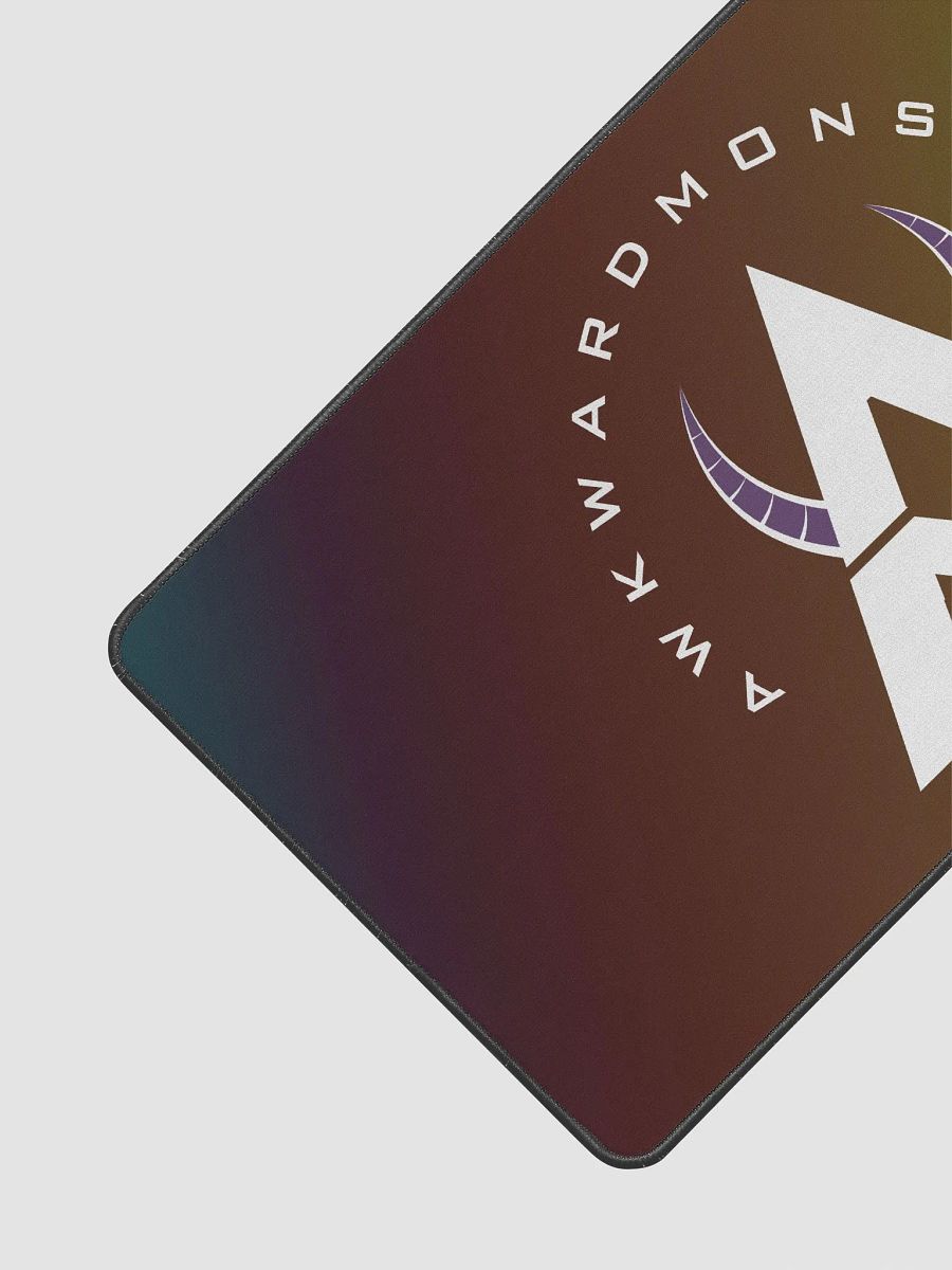 AM Fancy Logo Desk Mat Rainbow product image (3)