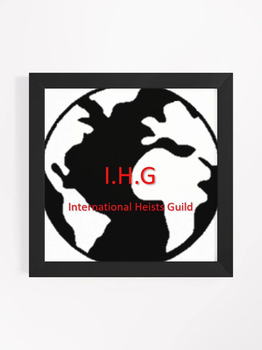 International Heists Guild - Matte Poster product image (1)