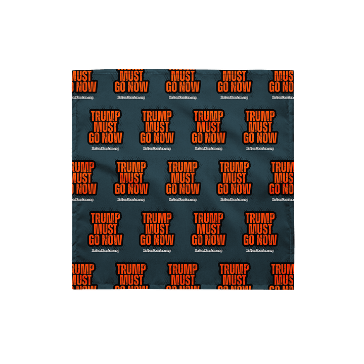Bandana- Trump Must Go! product image (1)
