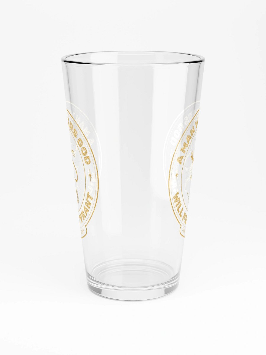 Fear No Tyrant pint glass product image (3)