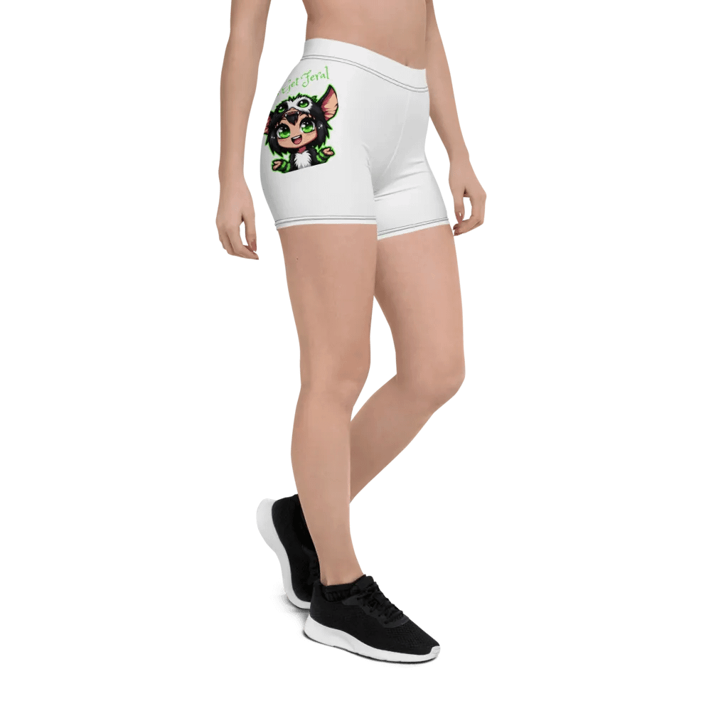 lets get feral womens all over print shorts product image (6)