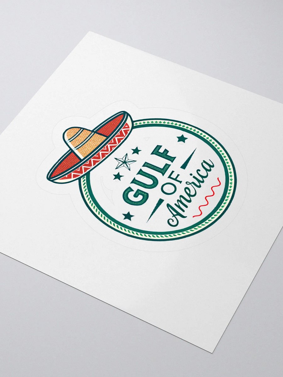 Gulf of America Festival Hat Kiss Cut Stickers product image (9)