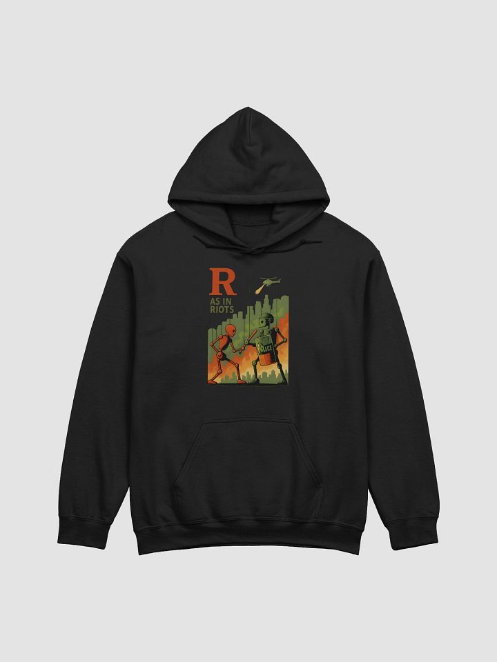 R as in riots hoodie product image (7)