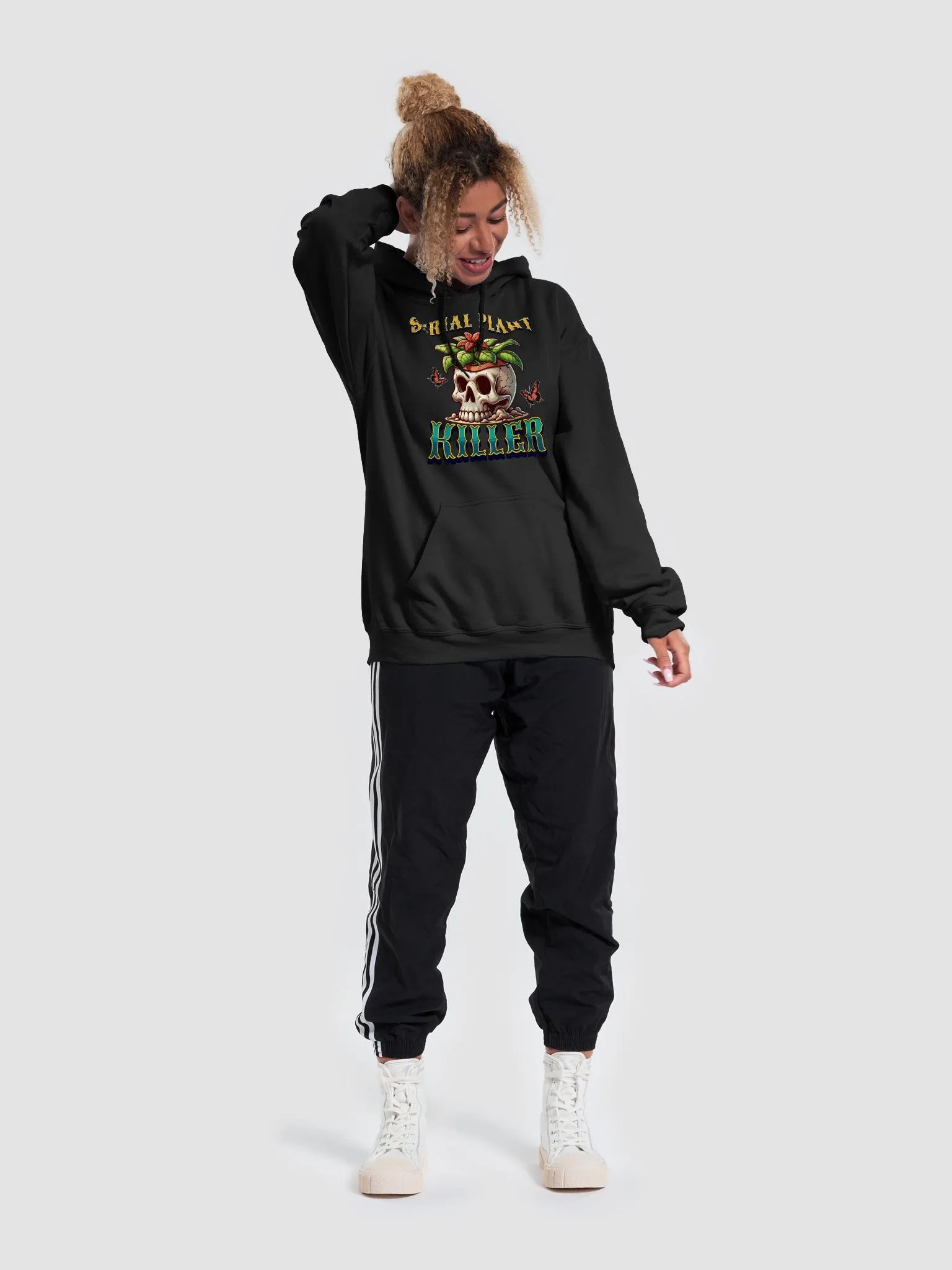 Serial Plant Killer Skull Hoodie product image (3)