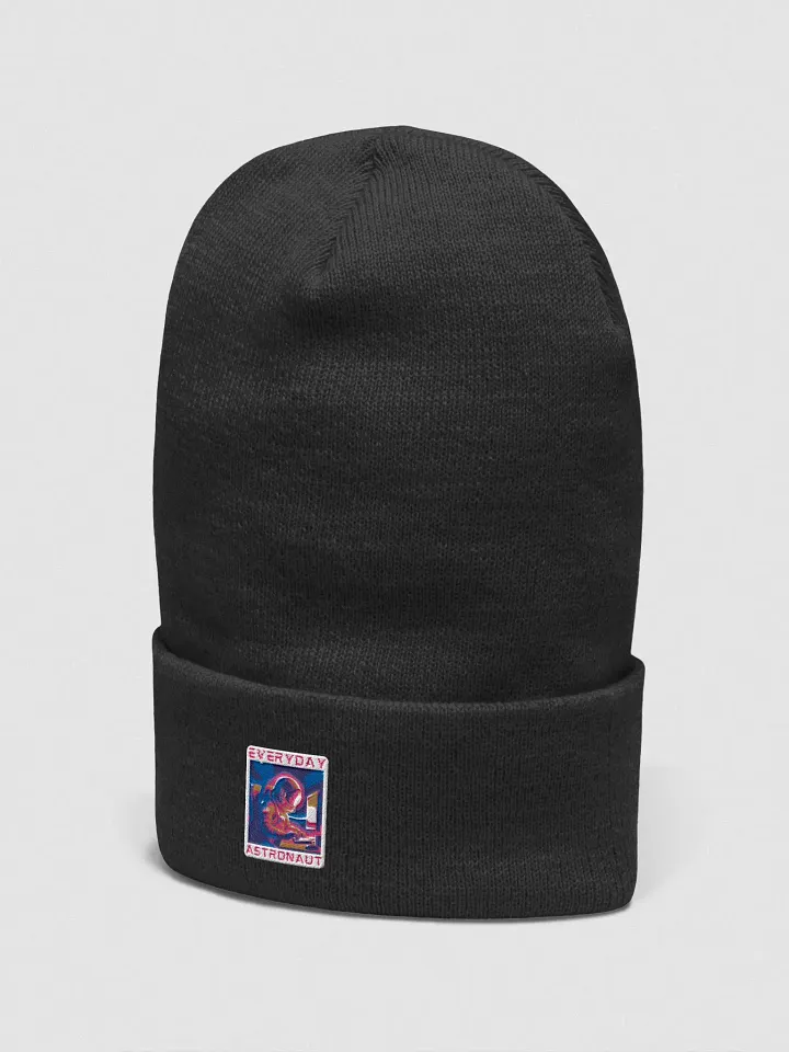 Everyday Astronaut Working at a Computer Beanie product image (13)