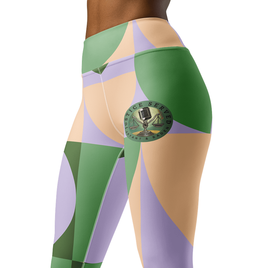 Justice Served Geo Printed Yoga Pants product image (4)