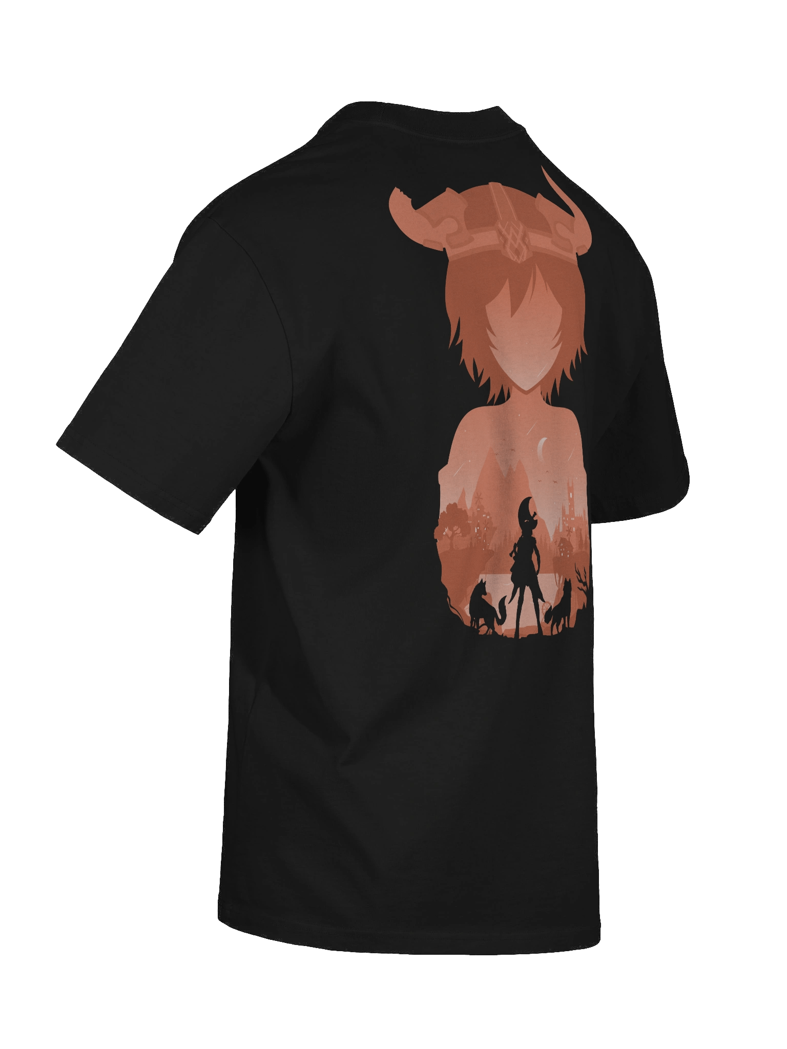 Nunu Logo & Minimalist Splash Art [Loose-Fit] T-Shirt product image (9)