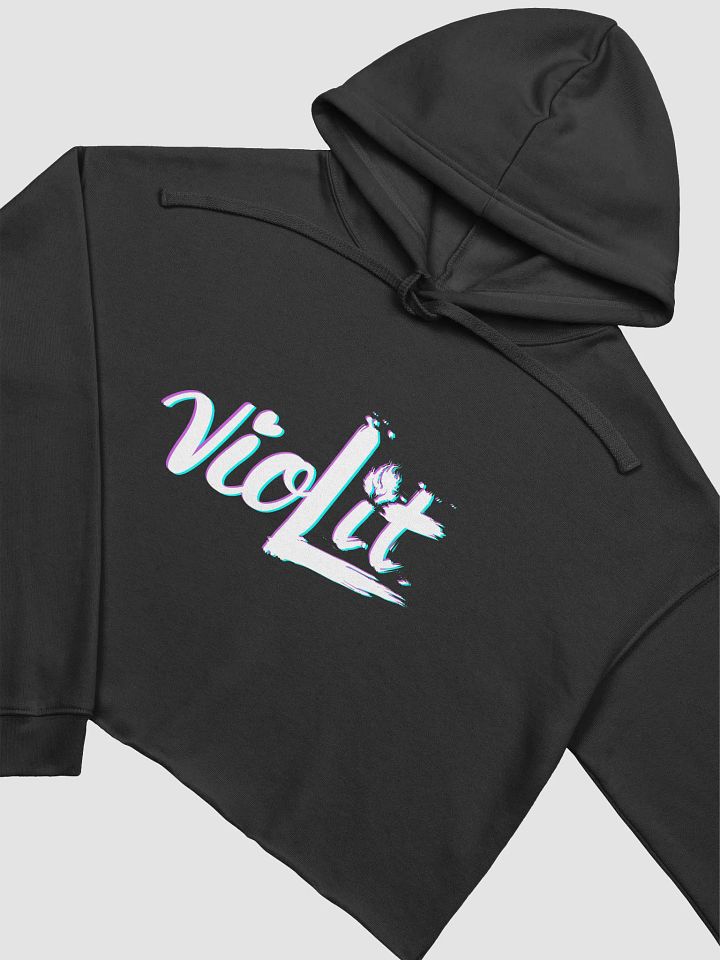 vioLit Cropped Hoodie product image (2)