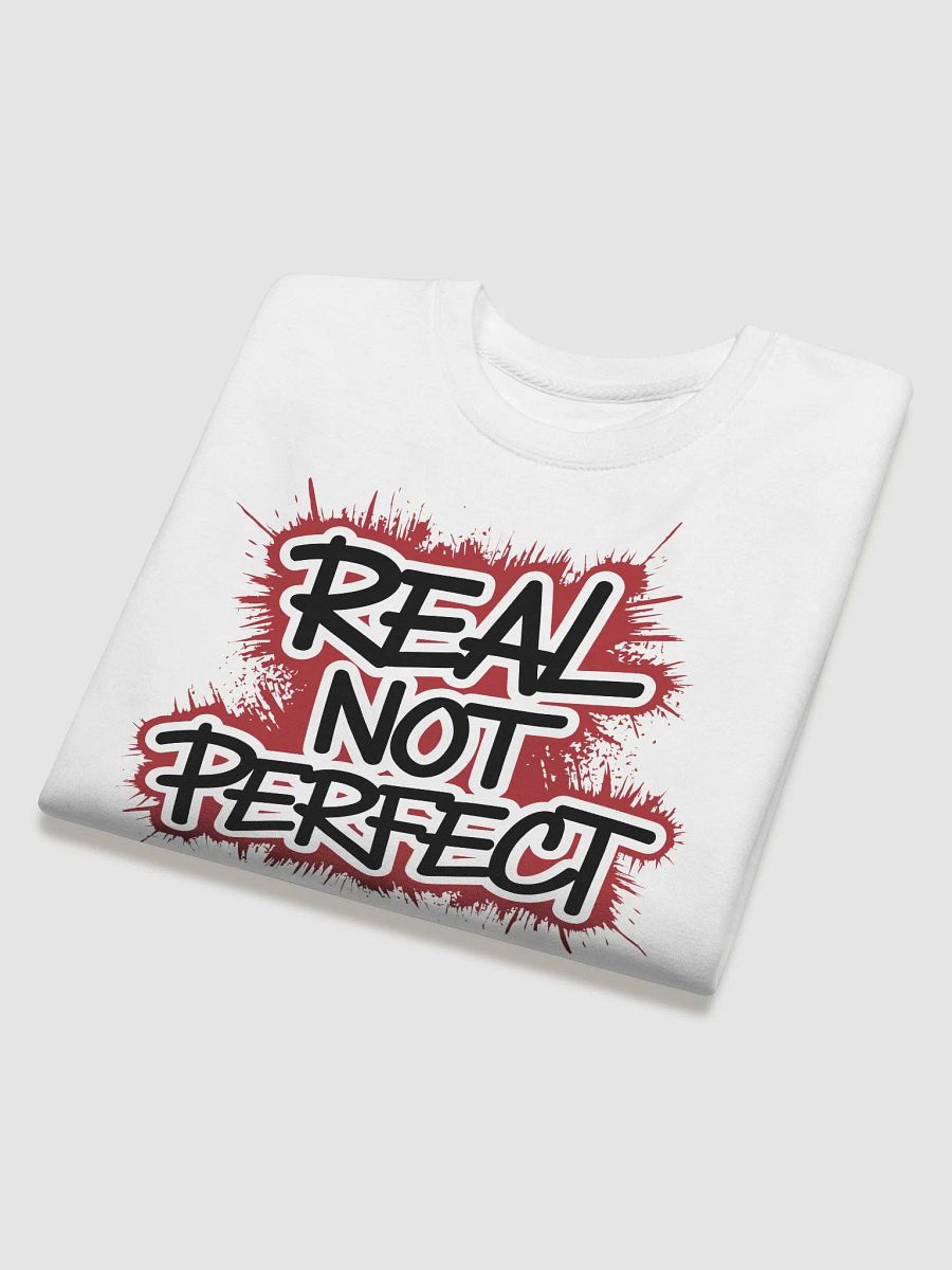 Real not Perfect | Unisex Premium Sweatshirt by Cotton Heritage product image (4)
