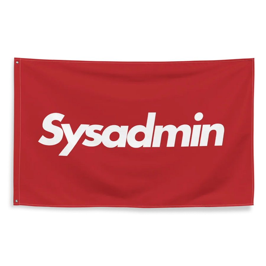 Sysadmin - Classic Flag product image (3)