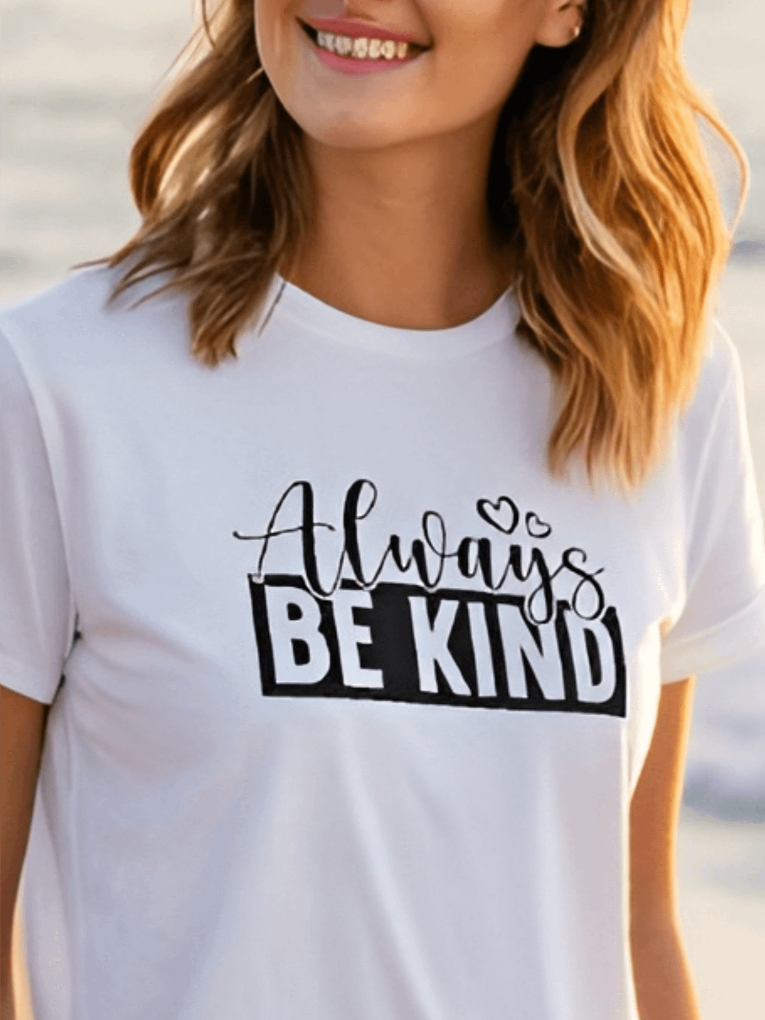 Always Be Kind - Women's White T-Shirt product image (1)