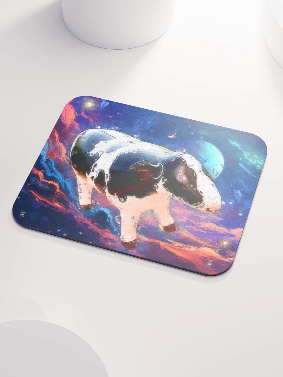 U.F.C. (Unidentified Flying Cow) Mouse Pad product image (3)