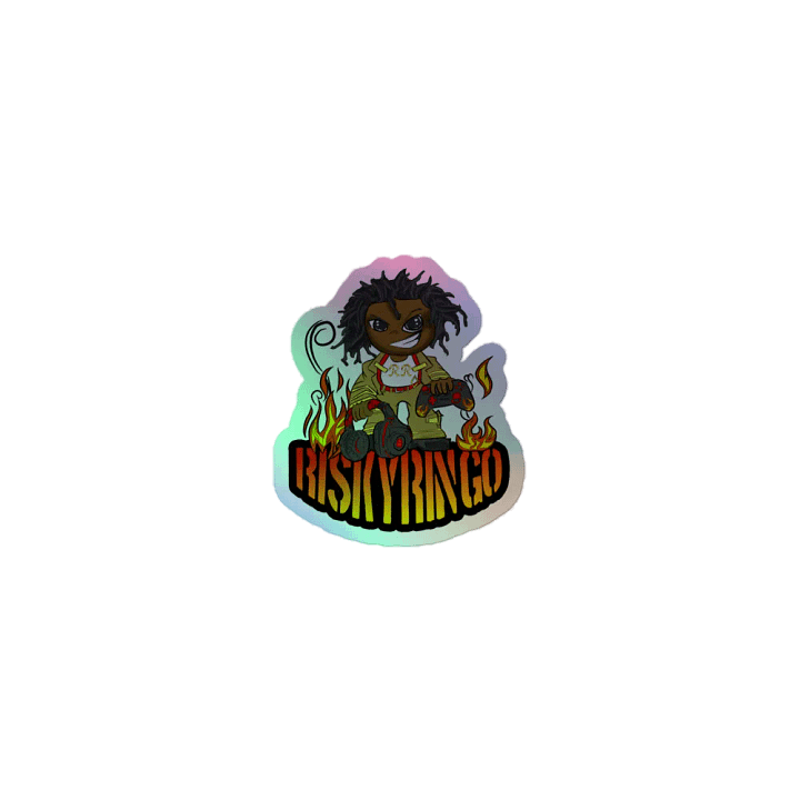 RiskyRingo Holographic Gaming Sticker Set product image (1)