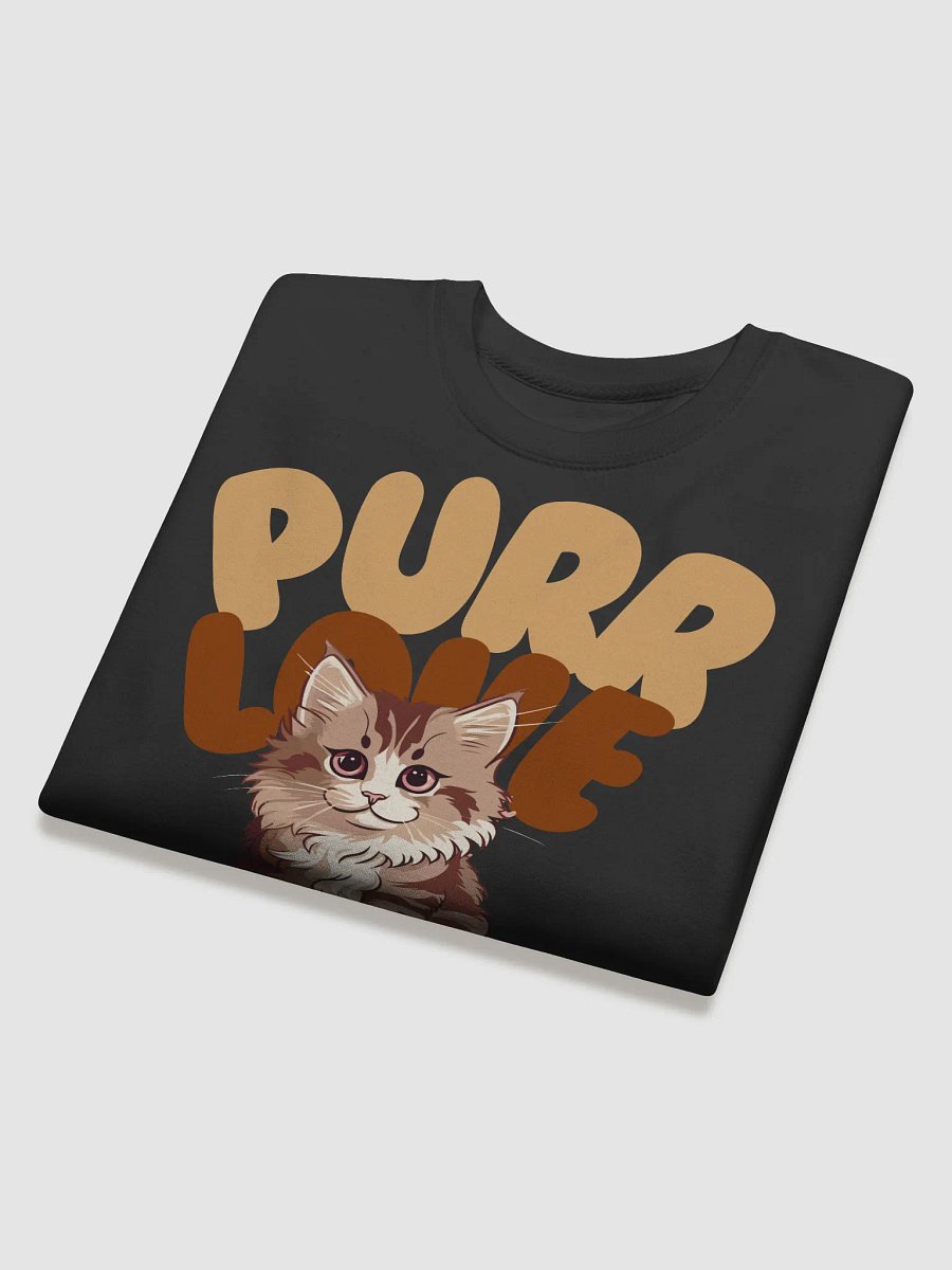 Purr Love Cotton Sweatshirt product image (3)