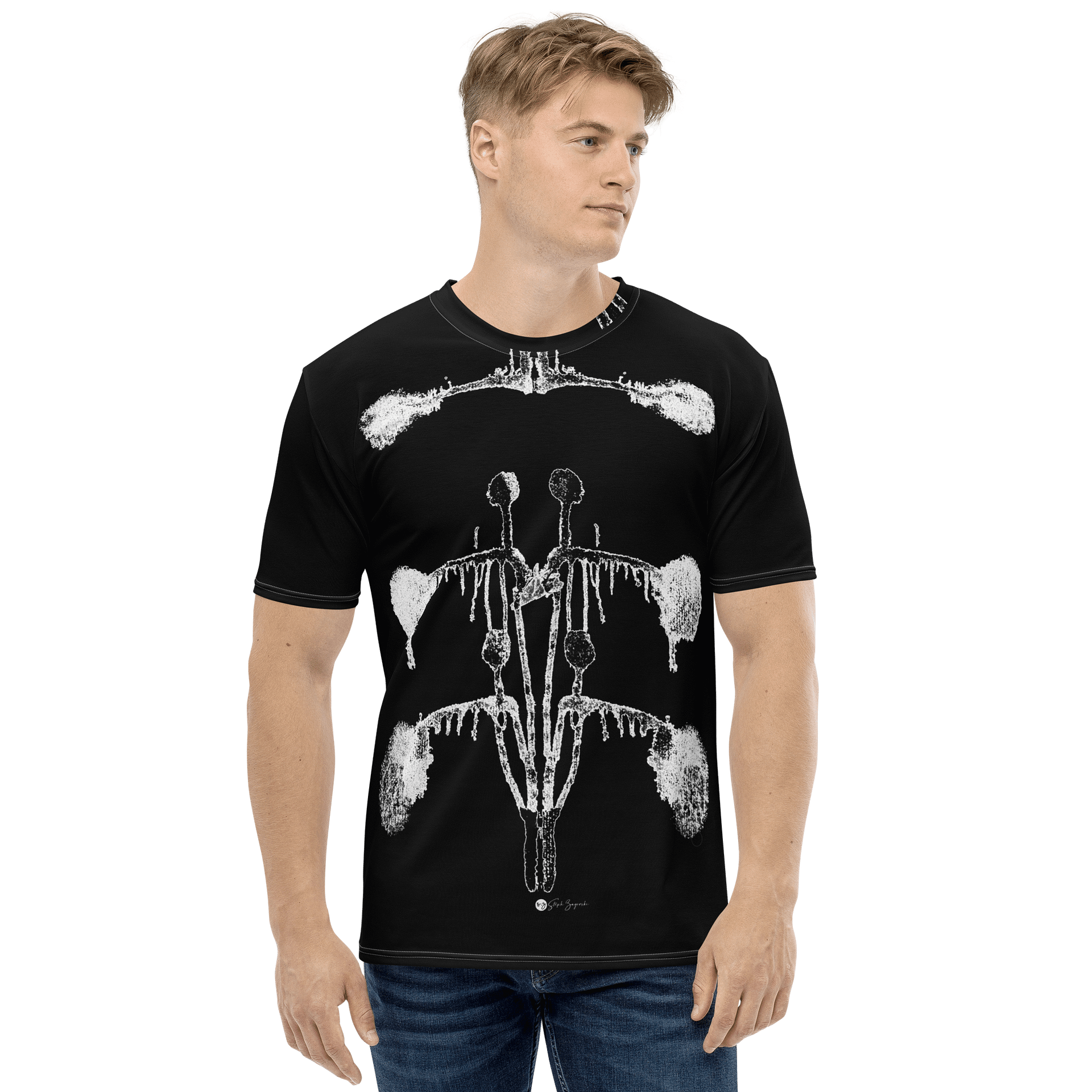 Inkblot no.4 | T-shirt | Crew neck product image (2)