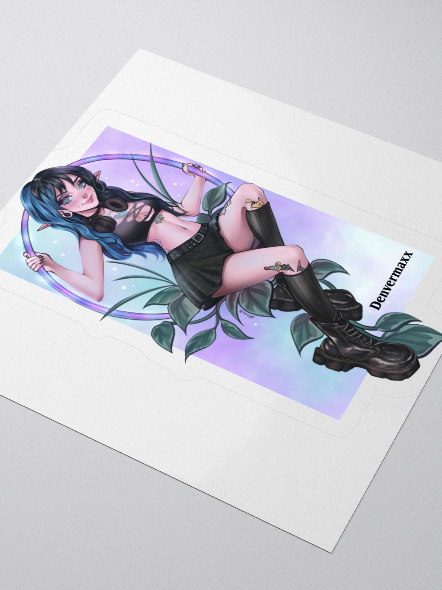 Elf Maxx Kiss-Cut Sticker (3x3) product image (3)