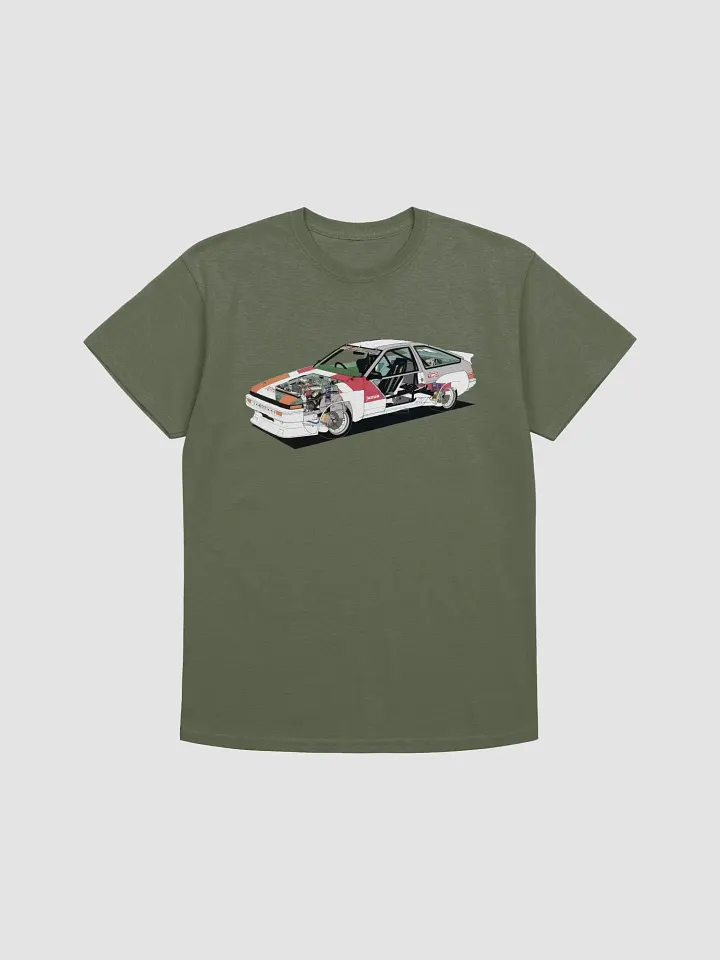 AE86 Cutaway - Tshirt product image (2)