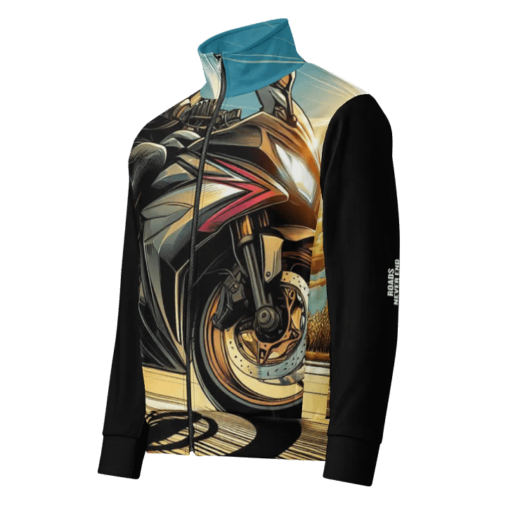 Sunset Rider Recycled Track Jacket | roads never end product image (1)