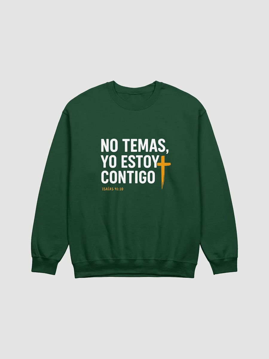 Sudadera Unisex Cuello Redondo | No temas yo estoy contigo product image (25)