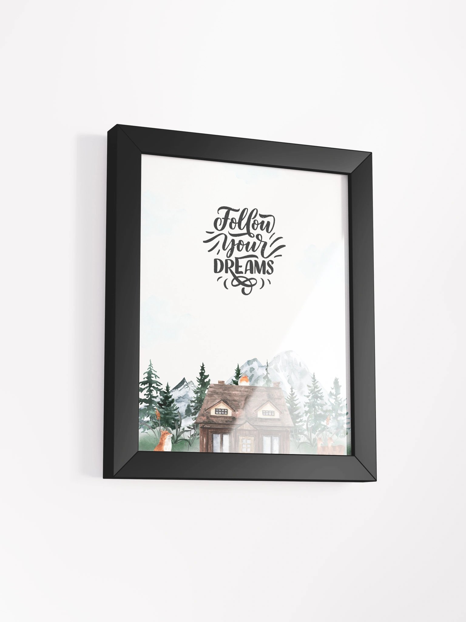 Follow Your Dreams Framed Poster product image (2)