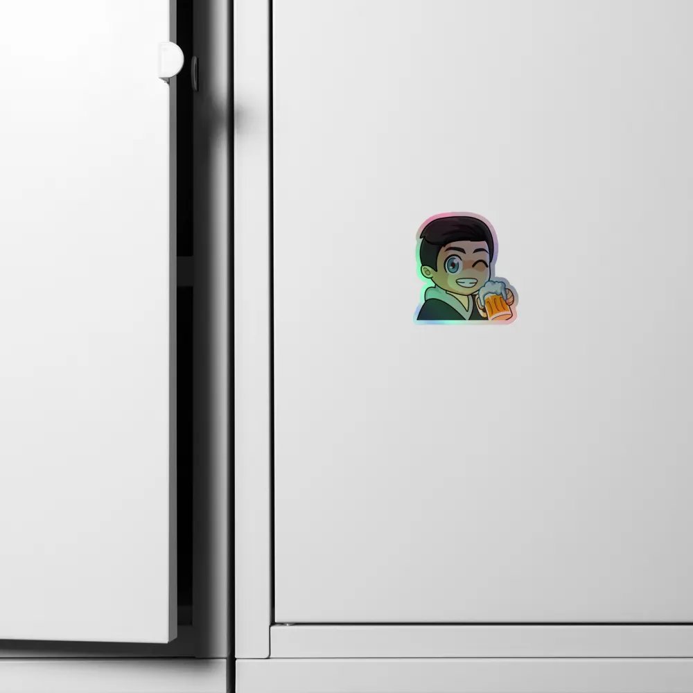 Logo Holographic Sticker product image (6)