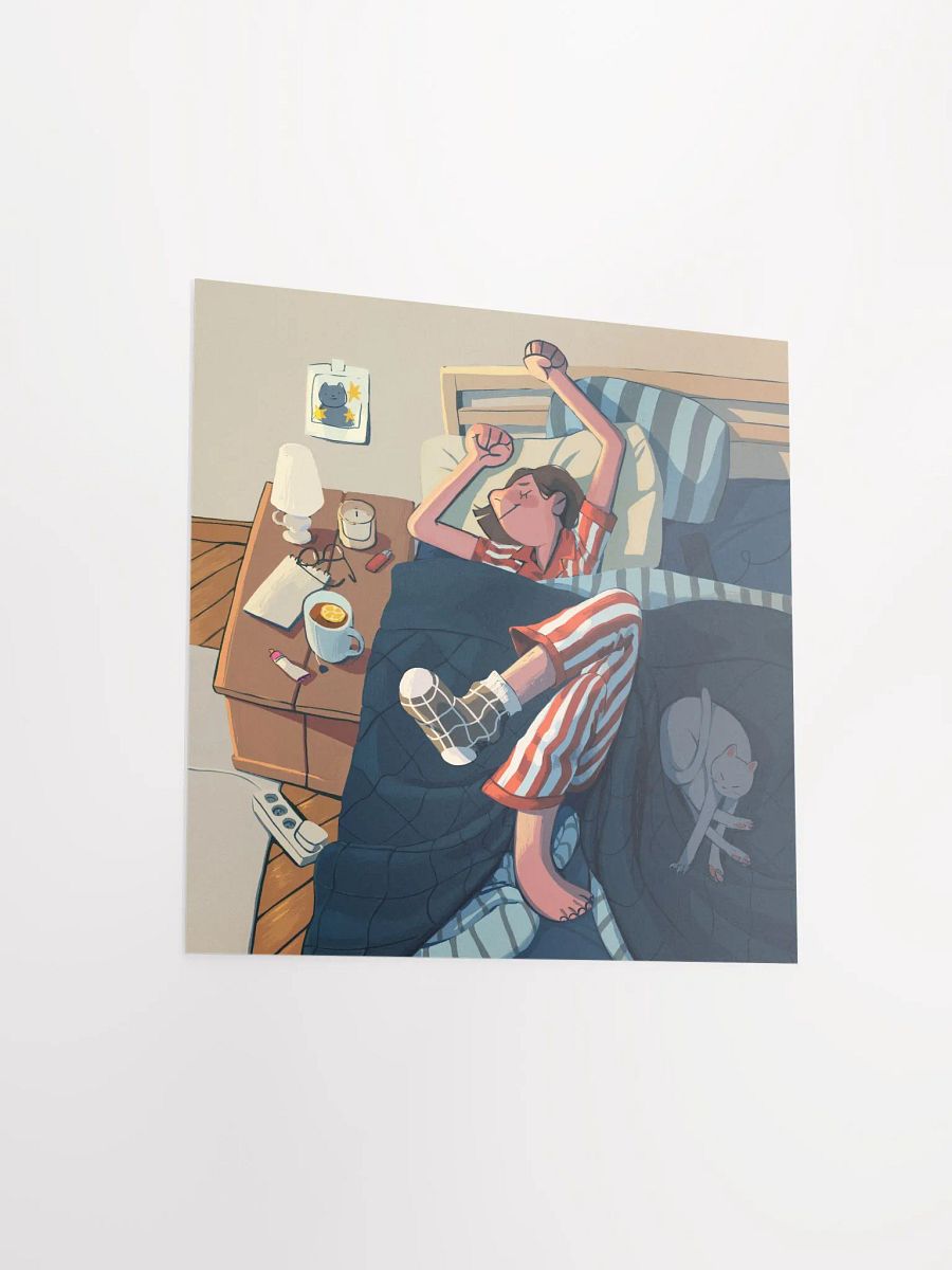 Cozy Morning Stretch Matte Poster product image (3)