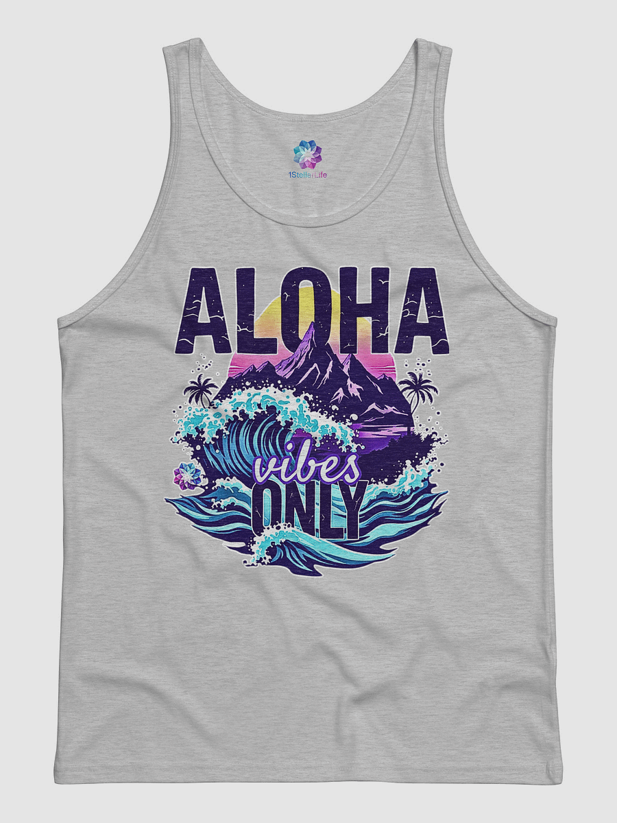 Aloha Vibes Only Jersey Tank product image (33)