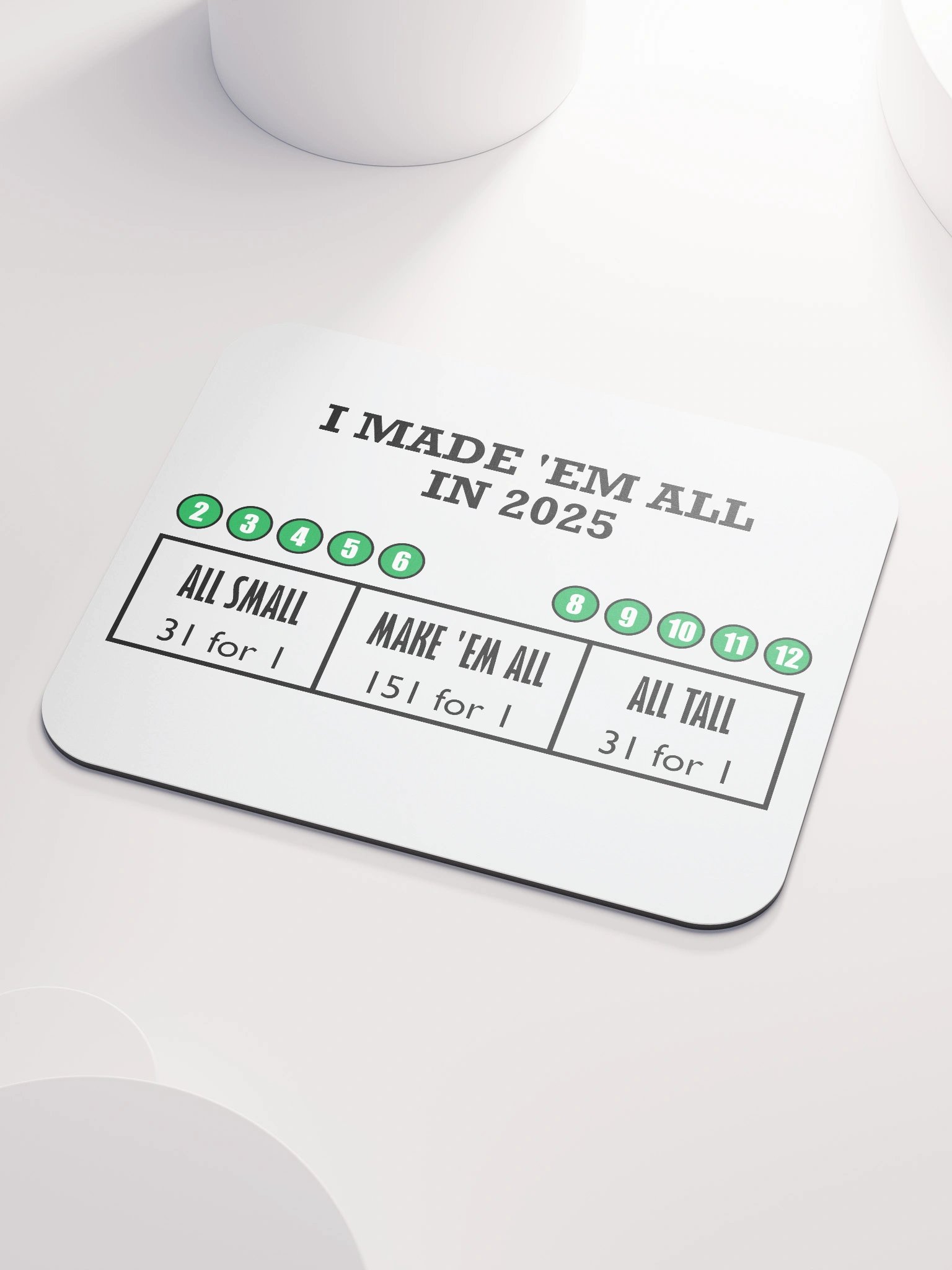 Made 'Em All 151 for 1 (MousePad) product image (3)