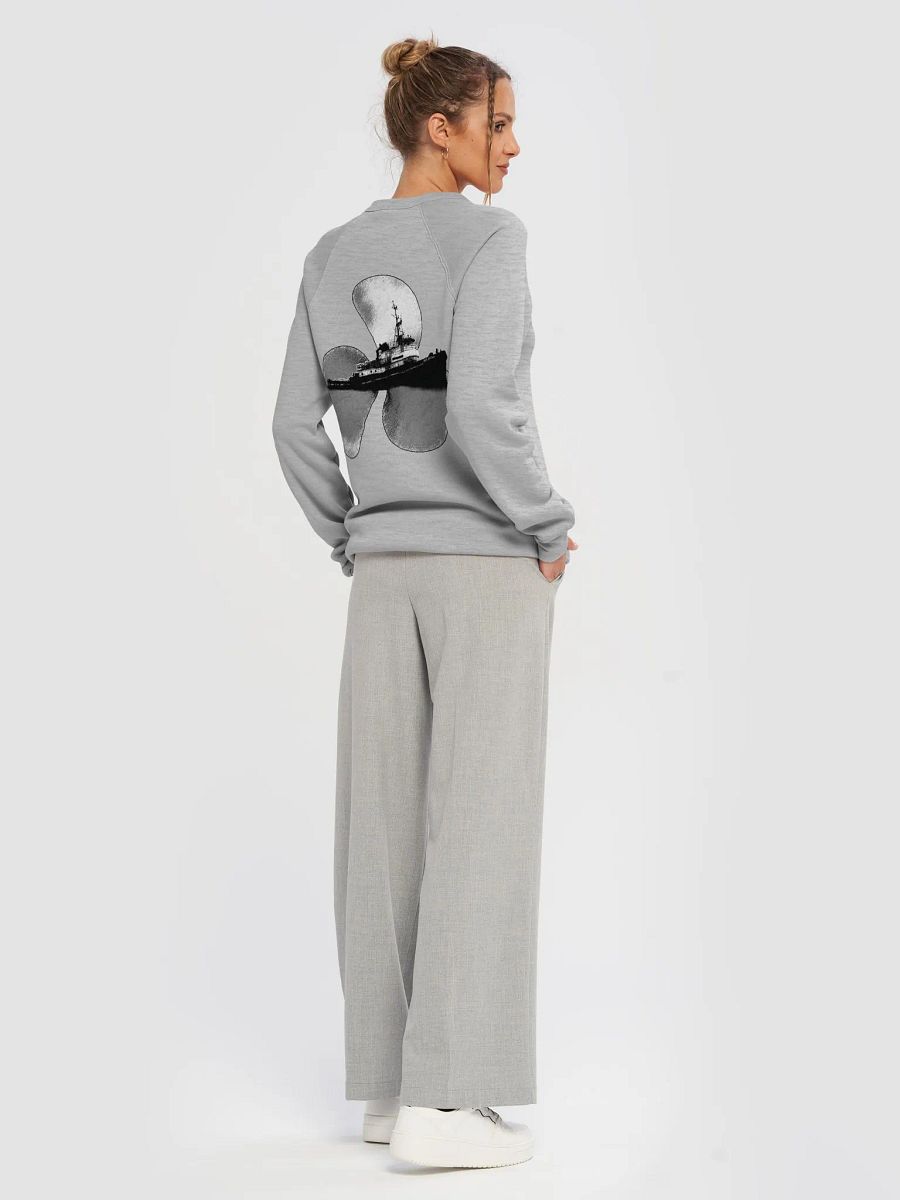 Three blade prop & Jack tug Unisex Sweatshirt product image (5)
