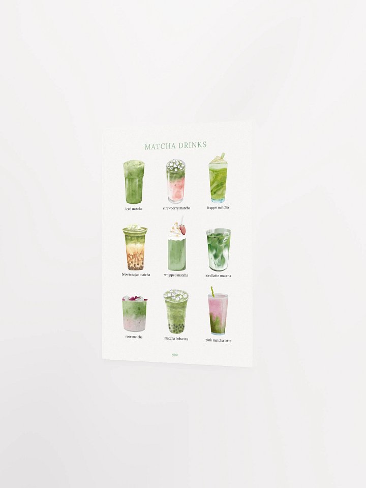 Matcha Drinks Watercolor product image (10)