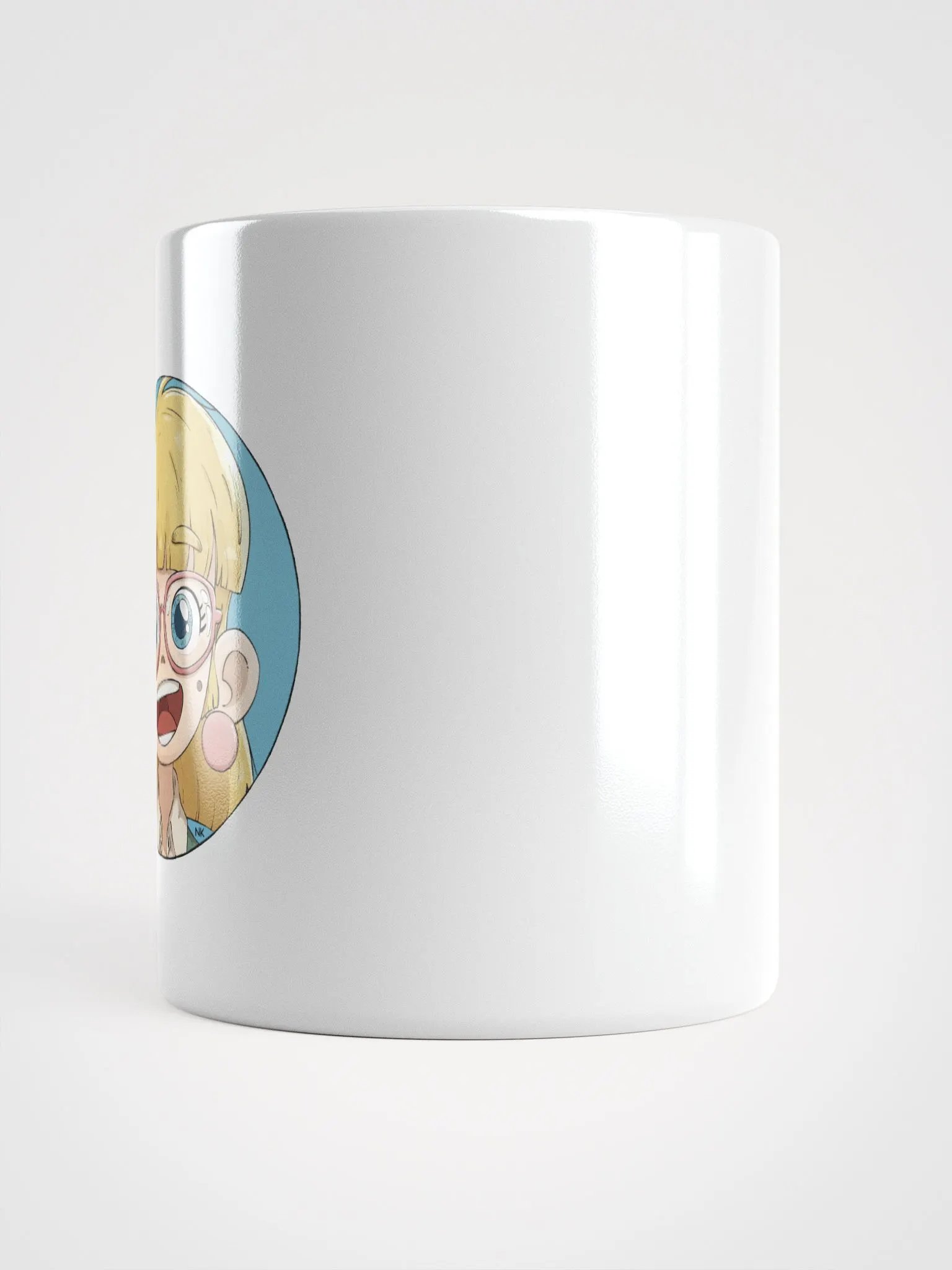 Lily | White Glossy Mug product image (6)