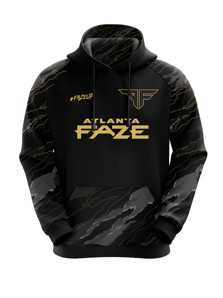 ATL FaZe Reigning Champs Gold Hoodie product image (1)